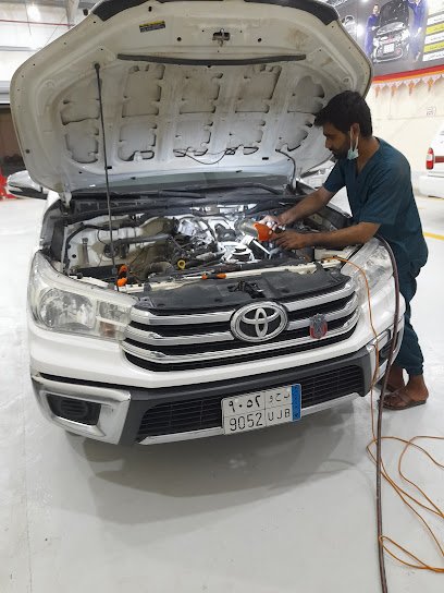 مركز المعتمد لفحص السيارات بالكمبيوتر أبو عريش - Saudi Arabia|Abu Arish 84216،|1520،، الصناعية،